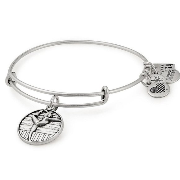 Alex and Ani Jewelry - 𝅺Alex and Ani GYMNASTICS Expandable Bangle Bracelet